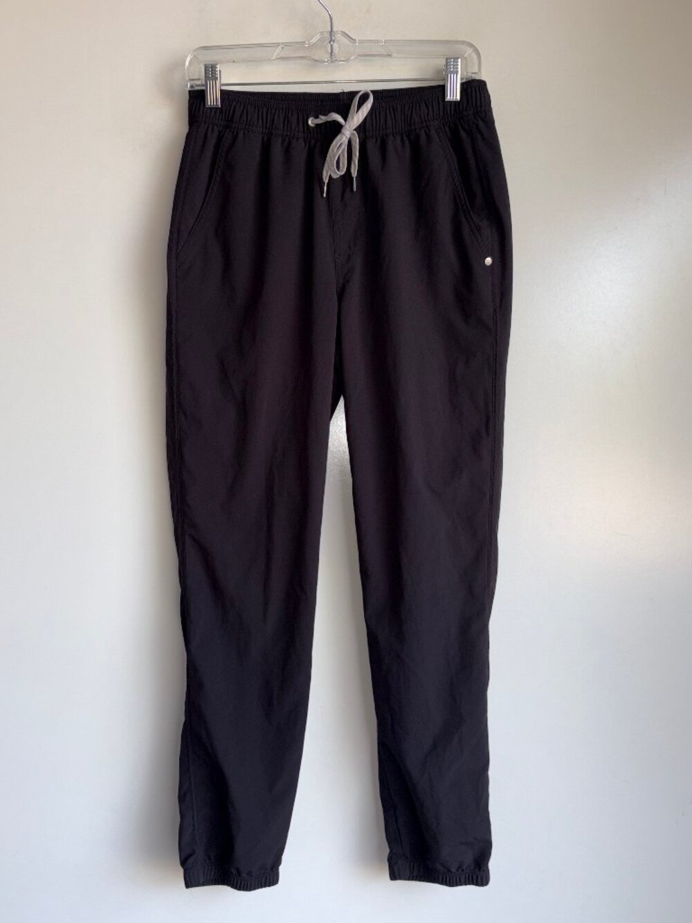 Vuori Kore Jogger Pants Lined Small Black Gym V456